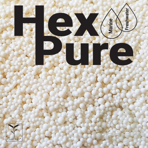 Qualdrop Hexpure 300ml Polimerowy materiał filtracyjny Qualdrop Hexpure 300ml Polimerowy materiał filtracyjny