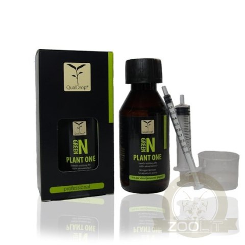 Qualdrop N GREEN azotowy dla roślin wodnych 125ml Qualdrop N GREEN azotowy dla roślin wodnych 125ml