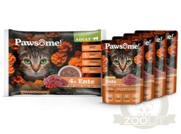 Pawsome Adult Ente - kaczka saszetki 4x85g