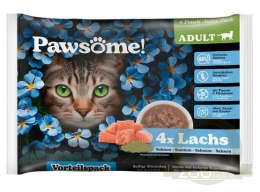 Pawsome Adult Lachs - łosoś saszetki 4x85g