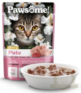 Pawsome Adult Light Pute - indyk saszetka 85g