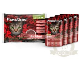 Pawsome Adult Rind - wołowina saszetki 4x85g