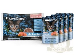 Pawsome Junior Lachs - łosoś saszetki 4x85g