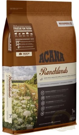 Acana Highest Protein Ranchlands Dog 6kg