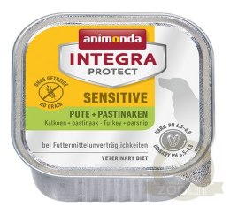 Animonda Integra Protect Sensitive dla psa indyk + pasternak tacka 150g