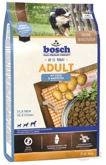 Bosch Adult Fish & Potato 3kg Bosch Adult Fish & Potato 3kg