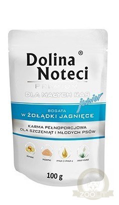 Dolina Noteci Premium Pies Junior Żołądki jagnięce saszetka 100g
