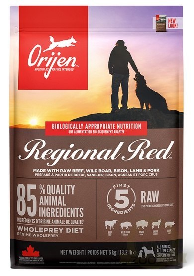 Orijen Regional Red 6kg Orijen Regional Red 6kg