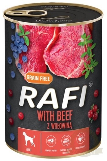 Rafi Pies Wołowina puszka 400g