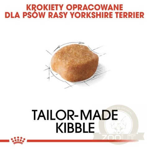 Royal Canin Yorkshire Terrier Adult karma sucha dla psów dorosłych rasy yorkshire terrier 3kg Royal Canin Yorkshire Terrier Adult karma sucha dla psów dorosłych rasy yorkshire terrier 3kg