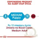 Royal Canin Medium Puppy karma mokra w sosie dla szczeniąt, od 2 do 12 miesiąca, ras średnich 140g