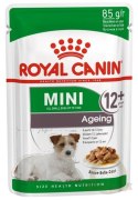 Royal Canin Mini Ageing karma mokra w sosie dla psów dojrzałych po 8 roku życia, ras małych saszetka 85g