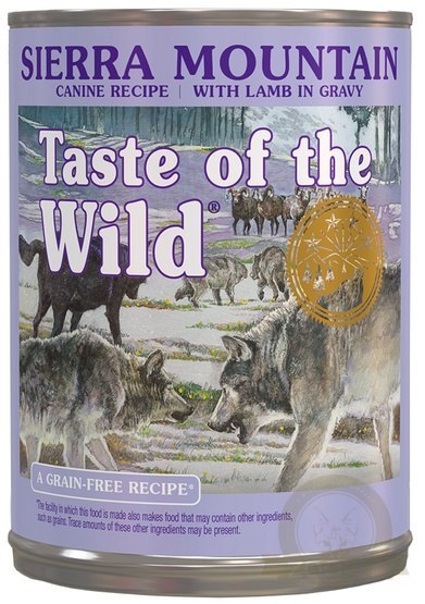 Taste of the Wild Sierra Mountain Canine puszka 390g Taste of the Wild Sierra Mountain Canine puszka 390g