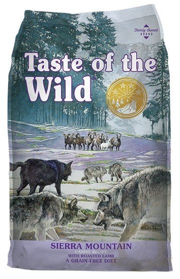 Taste of the Wild Sierra Mountain Canine z mięsem z jagnięciną 5,6kg Taste of the Wild Sierra Mountain Canine z mięsem z jagnięciną 5,6kg