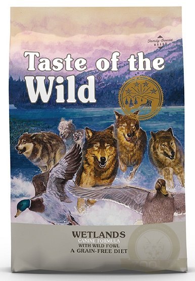 Taste of the Wild Wetlands Canine z mięsem z dzikiego ptactwa 12,2kg Taste of the Wild Wetlands Canine z mięsem z dzikiego ptactwa 12,2kg