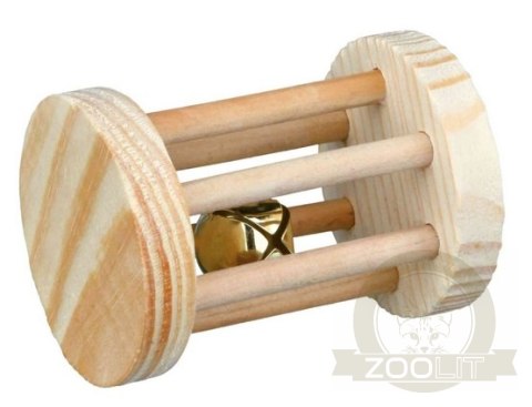Trixie Drewniana rolka dla gryzoni 5x3,5cm [TX-6183]