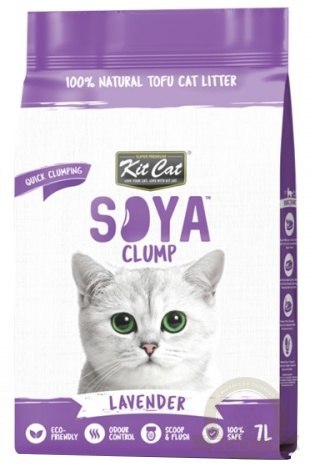 Kit Cat Żwirek ECO SoyaClump Lavender 7L / 2,5kg Kit Cat Żwirek ECO SoyaClump Lavender 7L / 2,5kg