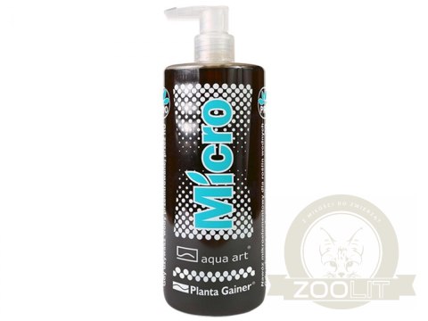 Aqua Art Pro Micro 500ml Kompleksowy Nawóz Mikroelementowy Aqua Art Pro Micro 500ml Kompleksowy Nawóz Mikroelementowy