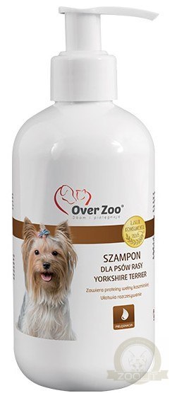 Over Zoo Szampon dla psów rasy Yorkshire Terier 250ml Over Zoo Szampon dla psów rasy Yorkshire Terier 250ml