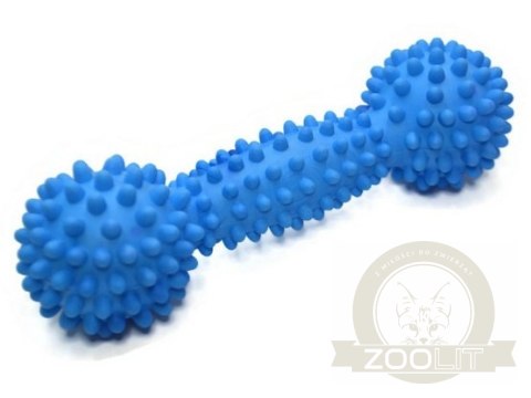 Sum-Plast Zabawka Hantel z kolcami nr2 15cm Sum-Plast Zabawka Hantel z kolcami nr2 15cm