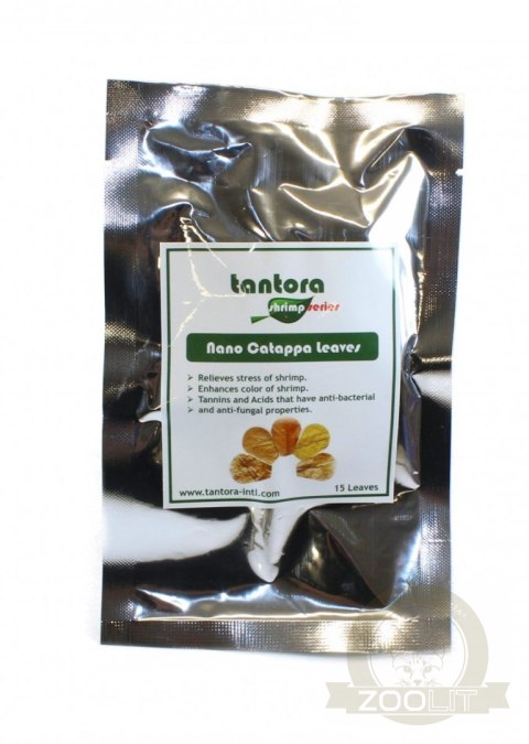 Tantora Cattapa Leaves Liście Ketapangu Nano 15Szt. Tantora Cattapa Leaves Liście Ketapangu Nano 15Szt.