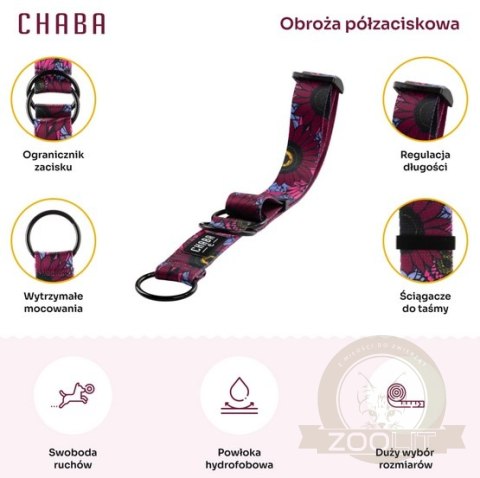 CHABA Obroża półzaciskowa Story III M Lakota CHABA Obroża półzaciskowa Story III M Lakota