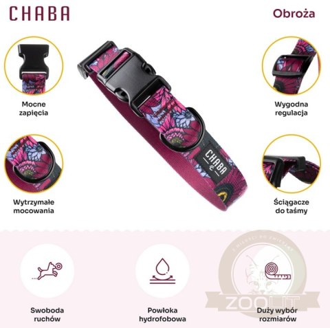 CHABA Obroża regulowana Story III XL Lakota CHABA Obroża regulowana Story III XL Lakota