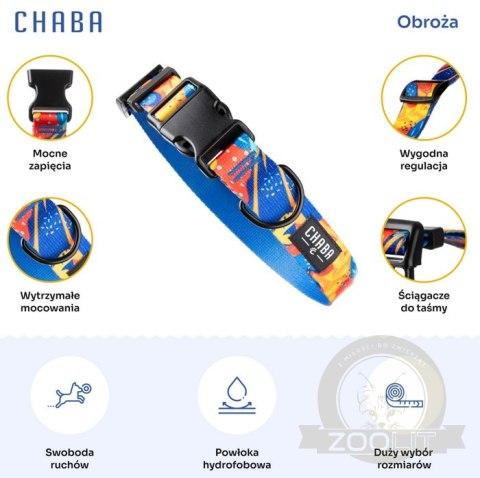 CHABA Obroża regulowana Story III M Aussie CHABA Obroża regulowana Story III M Aussie