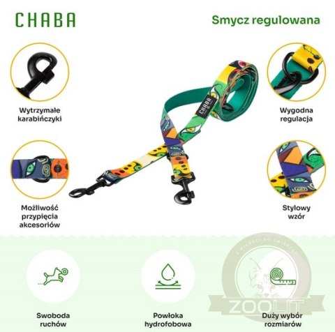CHABA Smycz regulowana Story III M 20mm/260cm Jumbo CHABA Smycz regulowana Story III M 20mm/260cm Jumbo