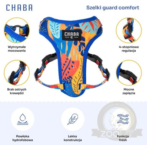 CHABA Szelki Guard Comfort Story III bezuciskowe L 2,0cm Aussie CHABA Szelki Guard Comfort Story III bezuciskowe L 2,0cm Aussie