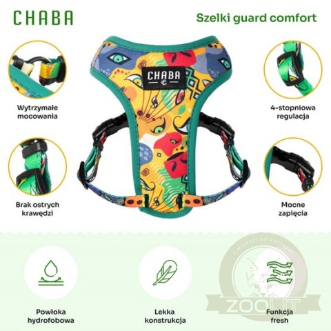 CHABA Szelki Guard Comfort Story III bezuciskowe M 1,6cm Jumbo CHABA Szelki Guard Comfort Story III bezuciskowe M 1,6cm Jumbo