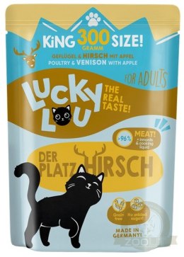 Lucky Lou Lifestage Adult Drób i jeleń saszetka 300g