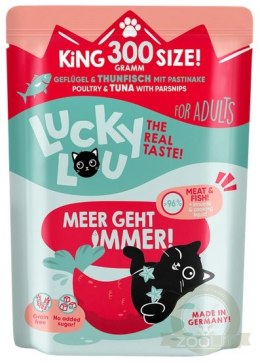 Lucky Lou Lifestage Adult Drób i tuńczyk saszetka 300g