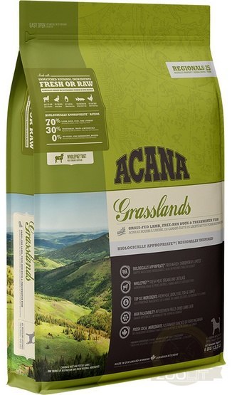 Acana Highest Protein Grasslands Dog 6kg Acana Highest Protein Grasslands Dog 6kg