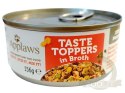 Applaws Dog Taste Toppers puszka z kurczakiem, wątrobą wołową i warzywami 156g