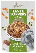 Applaws Taste Toppers Saszetka dla psa - jagnięcina, cukinia i marchew w sosie 85g