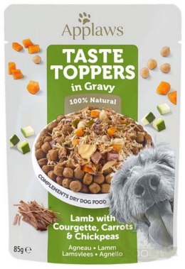 Applaws Taste Toppers Saszetka dla psa - jagnięcina, cukinia i marchew w sosie 85g