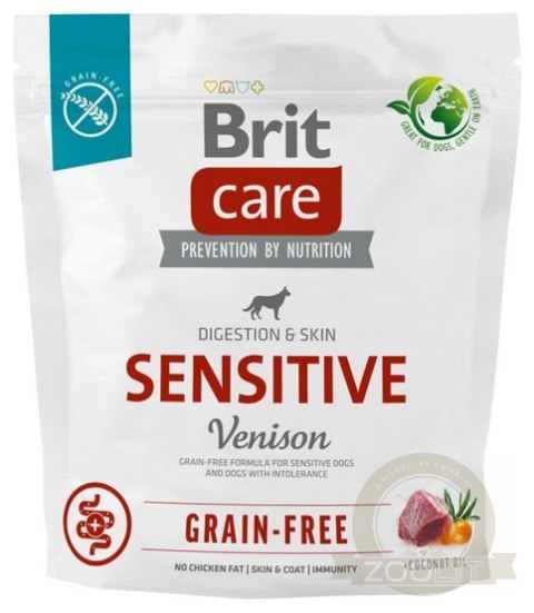 Brit Care Grain Free Sensitive Venison 1kg Brit Care Grain Free Sensitive Venison 1kg