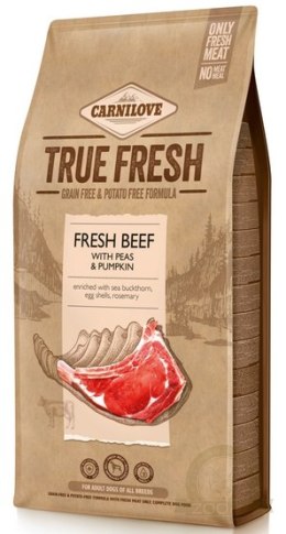 Carnilove Dog True Fresh Beef Adult - wołowina 11,4kg