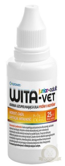 Wita-Vet Junior + Adult dla kota i psa krople 25ml