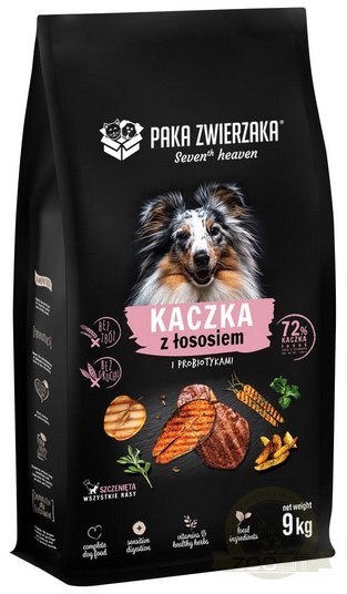 Paka Zwierzaka Seventh Heaven Puppy Kaczka z łososiem 9kg Paka Zwierzaka Seventh Heaven Puppy Kaczka z łososiem 9kg