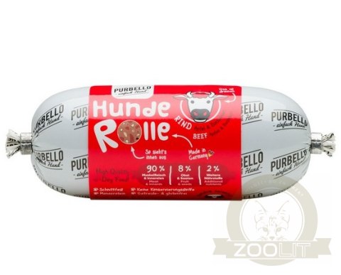 Purbello Dog Kiełbaska Treningowa Monobiałkowa Wołowina 200g Purbello Dog Kiełbaska Treningowa Monobiałkowa Wołowina 200g