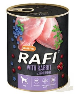 Rafi Pies Królik puszka 800g