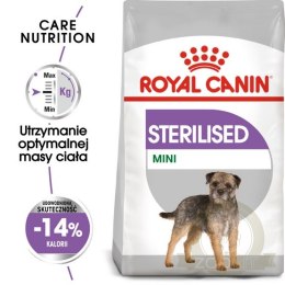 Royal Canin Mini Sterilised karma sucha dla psów dorosłych, ras małych, sterylizowanych 3kg