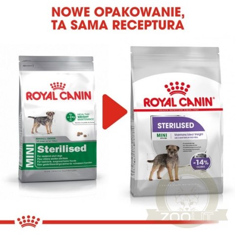 Royal Canin Mini Sterilised karma sucha dla psów dorosłych, ras małych, sterylizowanych 3kg Royal Canin Mini Sterilised karma sucha dla psów dorosłych, ras małych, sterylizowanych 3kg