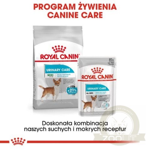 Royal Canin Urinary Care karma mokra dla psów dorosłych, wszystkich ras, wspierająca układ moczowy, pasztet saszetka 85g Royal Canin Urinary Care karma mokra dla psów dorosłych, wszystkich ras, wspierająca układ moczowy, pasztet saszetka 85g
