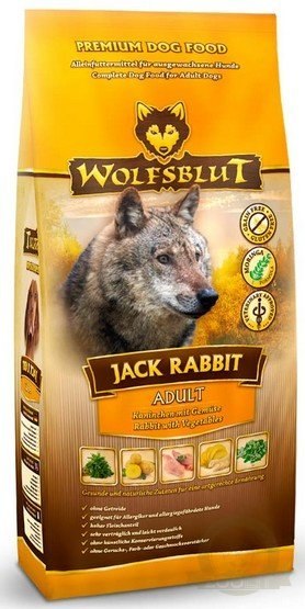 Wolfsblut Dog Jack Rabbit - królik, zając i bataty 12,5kg Wolfsblut Dog Jack Rabbit - królik, zając i bataty 12,5kg