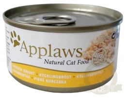 Applaws puszka dla kota Kurczak 70g