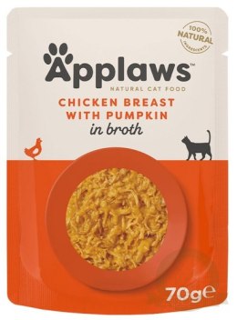 Applaws saszetka dla kota Kurczak i Dynia 70g