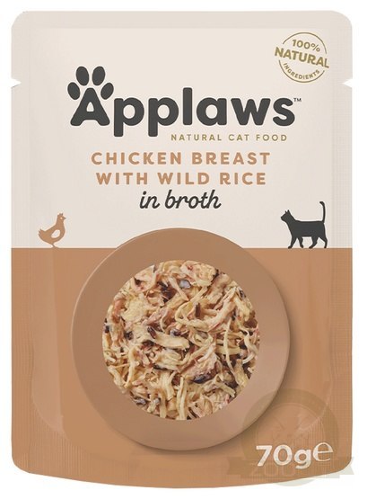 Applaws saszetka dla kota Kurczak i Dziki Ryż 70g Applaws saszetka dla kota Kurczak i Dziki Ryż 70g